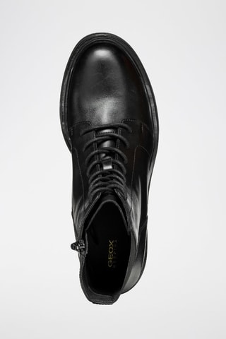 Bottines en cuir de veau Damiana - Noir