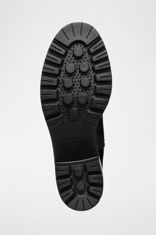 Bottines en cuir de veau Damiana - Noir