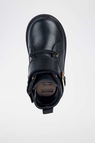 Bottines en cuir nappa Hynde - Noir