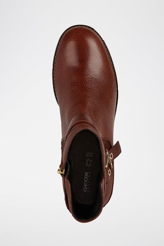 Bottines en cuir Larysse - Marron