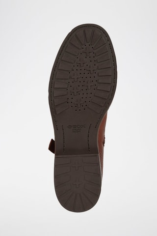 Bottines en cuir Larysse - Marron