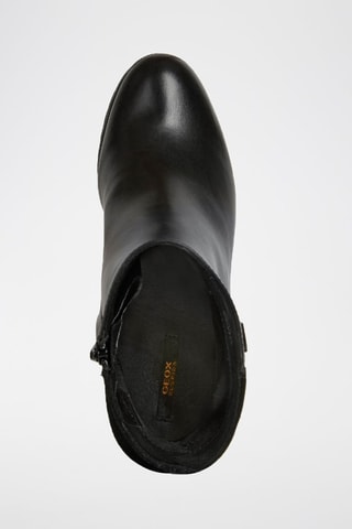 Bottines en cuir New - Noir