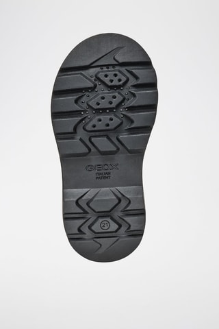 Bottines en cuir verni - Bordeaux