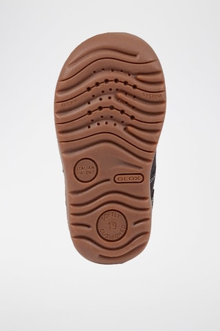 Bottines en cuir Macchia - Bleu marine