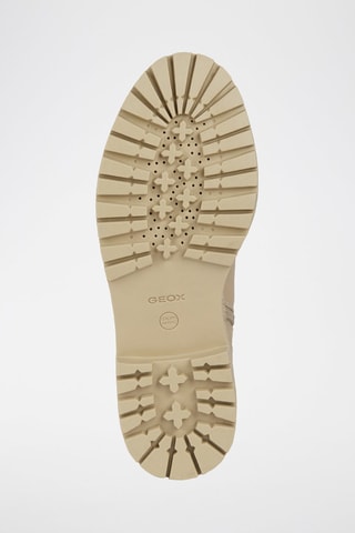 Bottines en cuir nappa Iridea - Beige