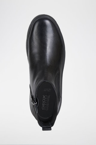 Bottines en cuir nappa Arlara - Noir