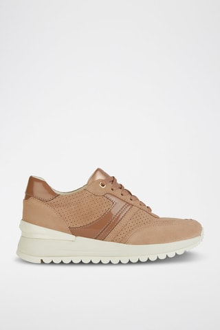 Baskets en nubuck Desya - Marron
