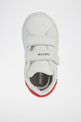 Baskets Eclyper - Blanc et rouge