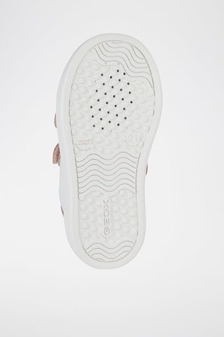 Baskets en cuir Nashik - Blanc et rose