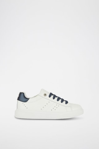 Baskets en cuir Nettuno - Blanc