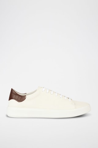 Baskets en cuir Velletri - Blanc