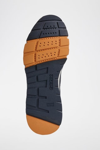 Baskets en cuir Dolomia - Bleu marine