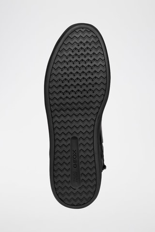 Baskets montantes en cuir Avola - Noir