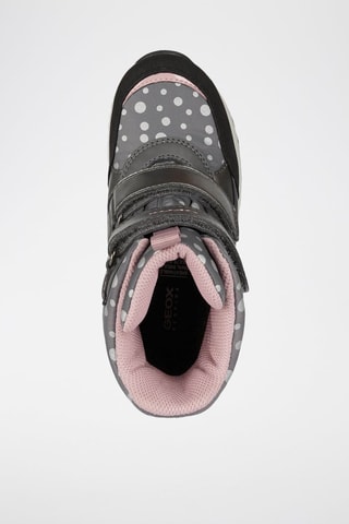 Baskets montantes Sentiero - Gris clair et rose poudré