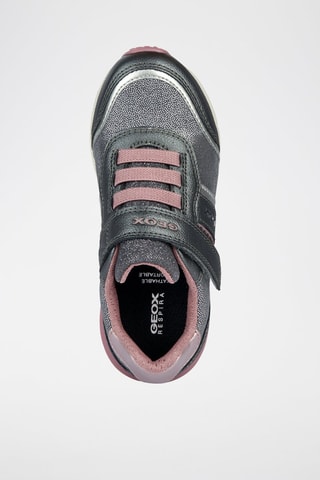 Baskets Fastics - Gris et vieux rose