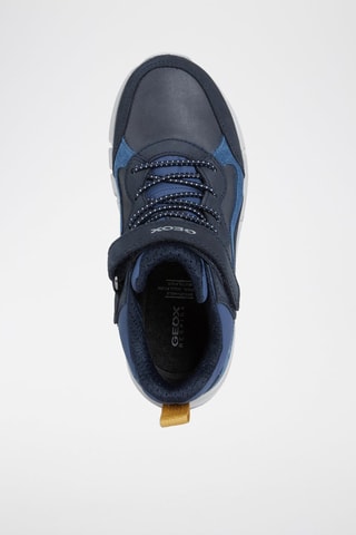 Baskets montantes en nubuck Flexyper - Bleu