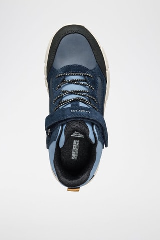 Baskets montantes en nubuck Flexyper - Bleu