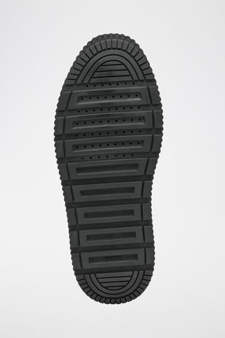 Baskets plateformes en cuir Graisy - Noir