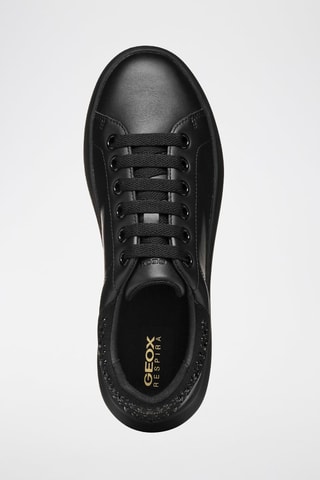 Baskets en cuir de veau Spherica - Noir