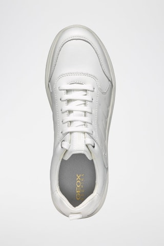 Baskets en cuir de veau Spherica - Blanc