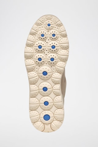 Baskets montantes en cuir de veau Spherica - Taupe