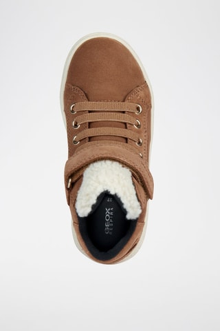 Baskets montantes en nubuck Theleven - Marron
