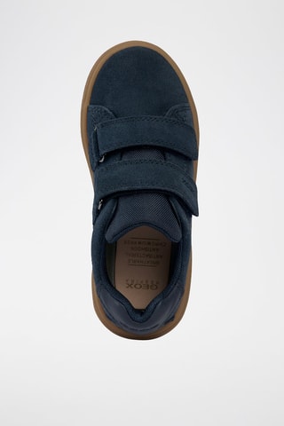 Baskets en cuir Theleven - Bleu marine