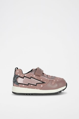 Baskets en nubuck Alben - Vieux rose