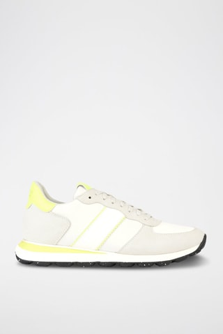 Baskets en cuir Spherica - Ecru