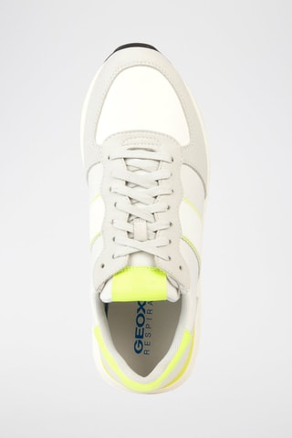 Baskets en cuir Spherica - Ecru