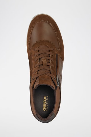 Baskets en cuir - Marron