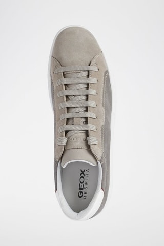Baskets en nubuck Pieve - Gris et taupe