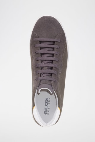 Baskets en nubuck Pieve - Vert olive et rgis