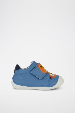 Baskets en cuir Tutim - Bleu clair