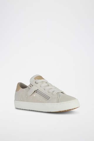 Baskets en cuir de chèvre nubuck Kilwi - Beige