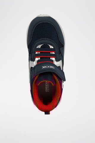 Baskets Torque - Bleu marine et rouge