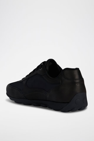 Baskets en cuir Snake 2.0 - Noir