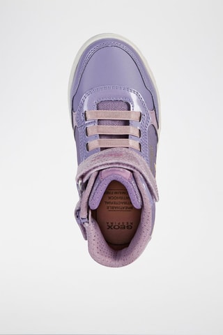 Baskets montantes Raiponce La Reine des Neiges Disney - Violet