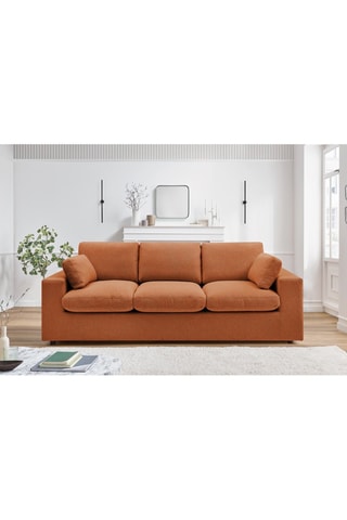 Canapé droit Belair - Orange
