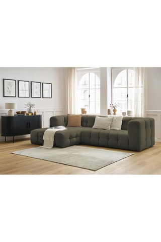Canapé d'angle gauche Cloud - Vert