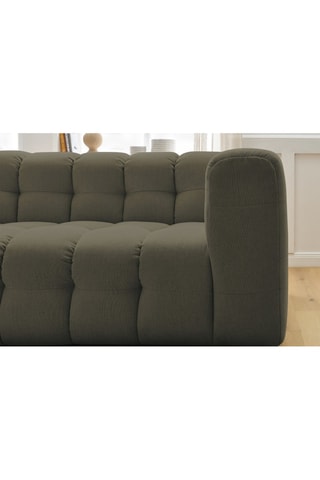 Canapé d'angle gauche Cloud - Vert