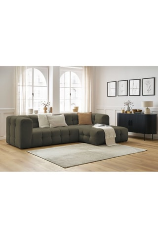 Canapé d'angle droit Cloud - Vert