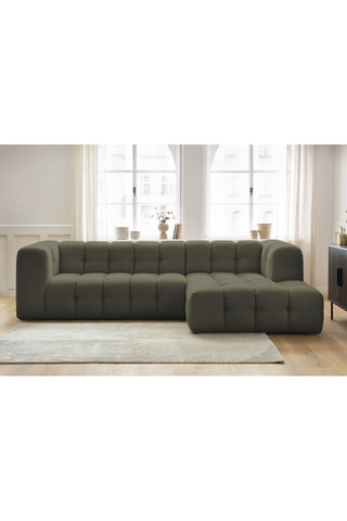 Canapé d'angle droit Cloud - Vert