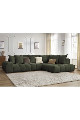 Canapé d'angle droit Everest - Vert