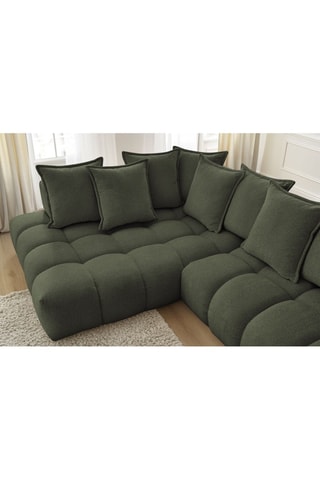 Canapé d'angle gauche Everest - Vert
