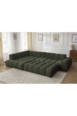 Canapé d'angle gauche Everest - Vert