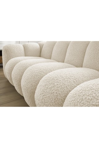 Rechte Vaste Zetel Hippolyte - Beige