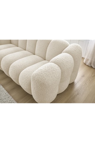 Rechte Vaste Zetel Hippolyte - Beige