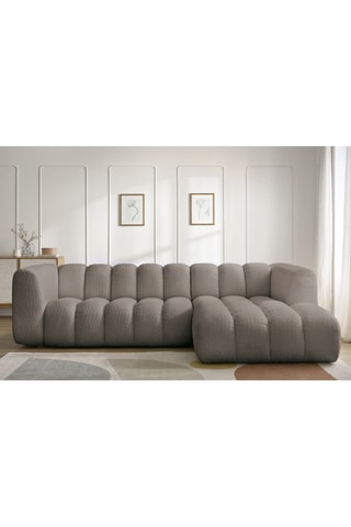 Hoekzetel Rechts Talia - Bruin