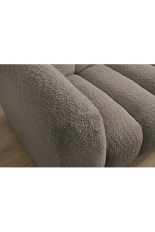 Hoekzetel Rechts Talia - Bruin